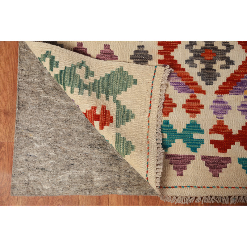 Tapis oriental en treillis kilim 10 x 16