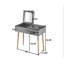 Ensemble coiffeuse avec miroir Tristin Nordic-217938331