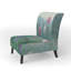 Fauteuil de chambre rembourré Flower Field