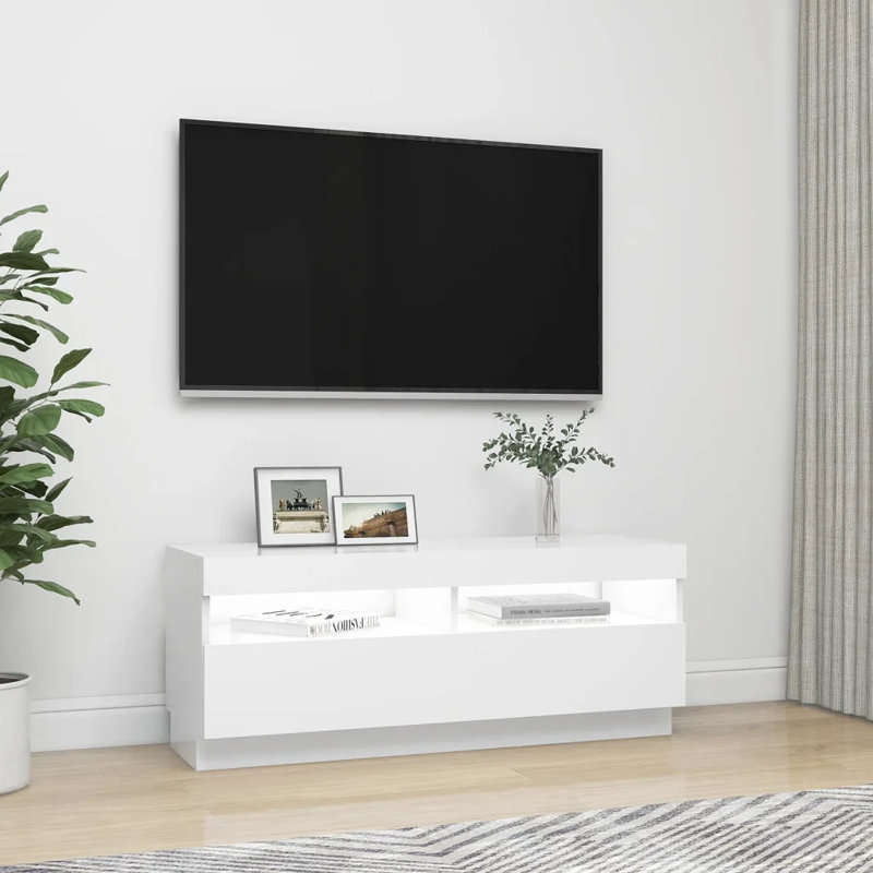 Aydric Unfinished TV Stand for TVs up to 43", White