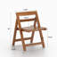 Ensemble de table de salle à manger à abattants 5 pièces avec 4 chaises escamotables, table de cuisine extensible avec 2 tiroirs et roulettes-1994414779-1994414780