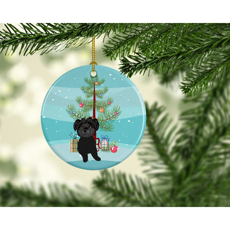 Décoration de Noël Shih-Tzu, Shih-Tzu Black