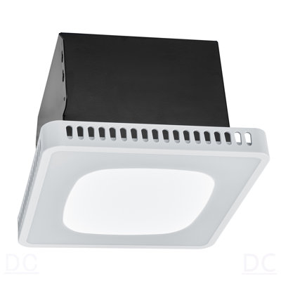 Bathroom Exhaust Fan, 80-110-130 CFM Bathroom Vent With Seven Colors RGB Lights, 1.5 Sones Low-Noise, Premium DC Motor Ceiling Fan For KTV Laundry Room, Storage Room, Ventilation