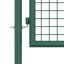 Clôture vidaXL acier 100 x 75 cm vert-2139521636-2139521646