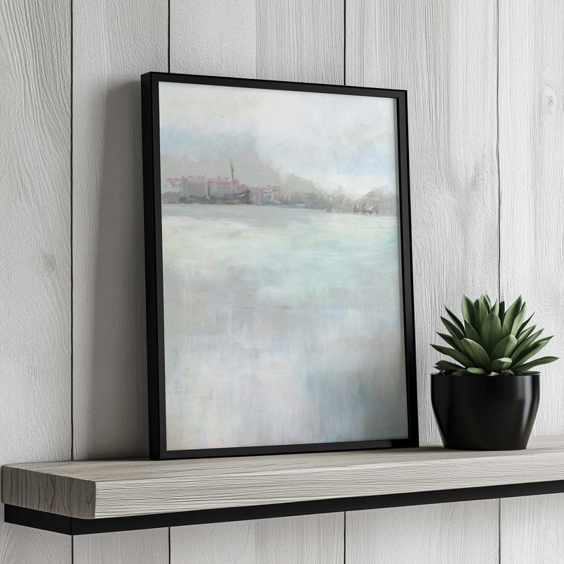 Transcending Light by Stellar Design Studio Art Print, 24 W x 32 H, Brown, Framed Print