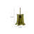 Kero Ceiling Lamp, Murano Style Blown Glass Pendant, 12 Inch-112777736