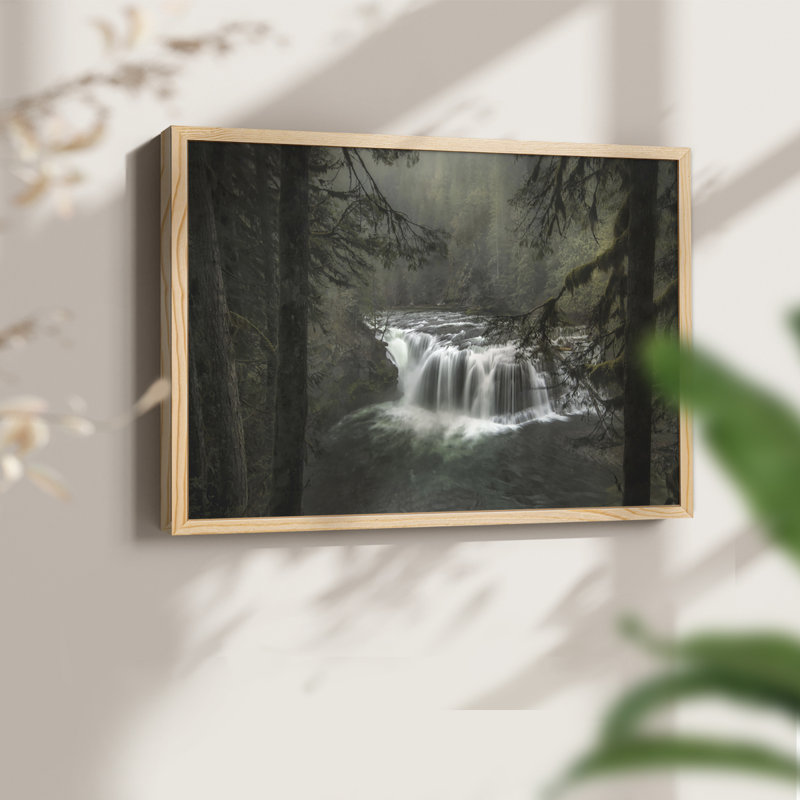 Misty -Framed Print - Restickable, Natural, 22" H x 28" W