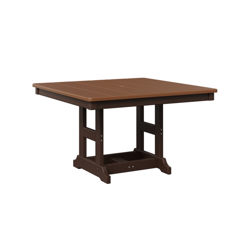 Table carrée berlinoise pour enfants 33 po Berlin, Chocolat / Brun, Cèdre