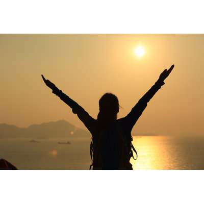 " Woman Sunrise " by Lzf