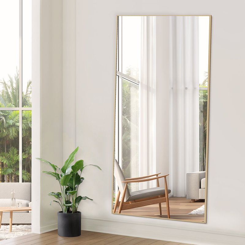 Mirta Rectangle Metal Full Length Mirror