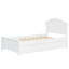 Wood Platform Bed with Headboard and Storage Drawers