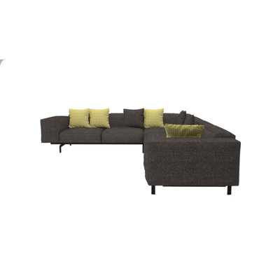 Largo Upholstered L-Shaped Sectional Left Hand Facing