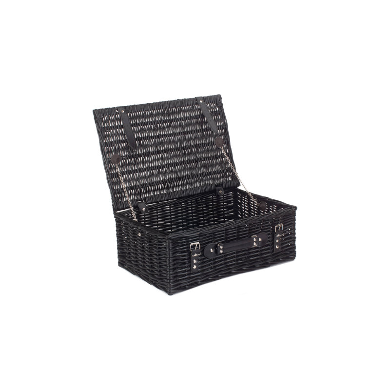 18" Wicker Empty Hamper Basket