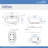 DreamLine Caspian 66 in. L x 27 in. H White Acrylic Freestanding Bathtub