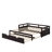 Wooden Daybed With Trundle,Extending Daybed With Trundle-1383872475