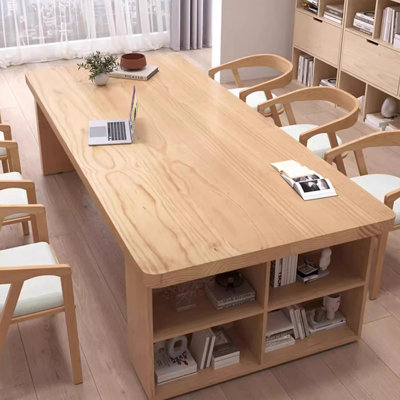 Burlywood Rectangular Solid Wood desk