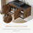 36'' Single Bathroom Vanity with Cabinet, Floating Bathroom Storage Cabinet with Black Ceramic Basin