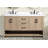 Venice 60'' Double Bathroom Vanity with Quartz Top
