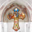 Croix en bois crèche-475563085