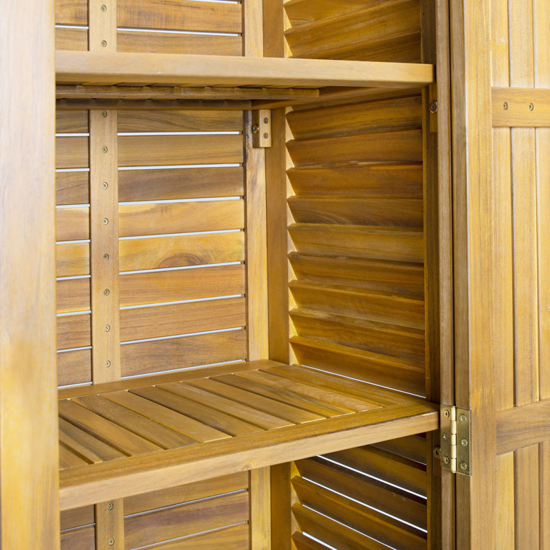 Acacia Wood Cabinet