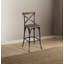 Tabouret de bar à dossier croisé-880466593