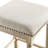 Set Of 2 Wood Upholstered Counter Height Stool-1570141448