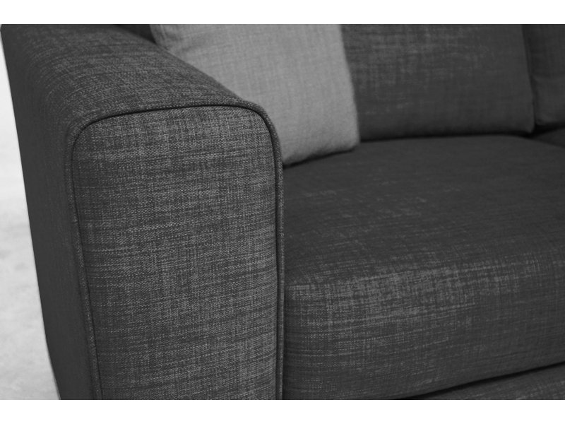 Ophelia Sofa, Charcoal, No