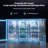 Coolski Beverage Refrigerator With 3 Doors, Commercial Back Bar Cooler For Beer Soda Wine, Counter Height Undercounter Display Fridge For Bar/home, Stainless Steel/led Lighting/etl Nsf Approved