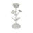 10.125'' H Iron Tabletop Candlestick