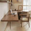 Bureaux en bois massif en L noyer clair-108205535-108205537