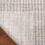 Tapis beige / uni en coton tissé à la main par MSR7301 Mirage Martha Stewart-88135639