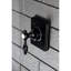 Kingston Brass Tudor Single-Handle Wall Mount Three-Way Diverter Valve with Trim Kit-40697710