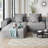170" Oversized Modular Sectional Sofa 5-Seat Sparkling Couch with 6 Pillows, No Assembly Required-2028980199