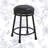 Giselle Swivel Upholstered Counter Stool with Metal Frame