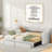 Twin Xl To King Size Upholstered Daybed With Two Drawers