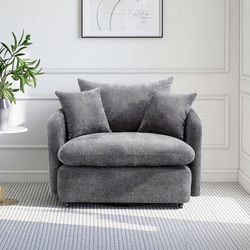 Fauteuil d'appoint 41 po, Gris