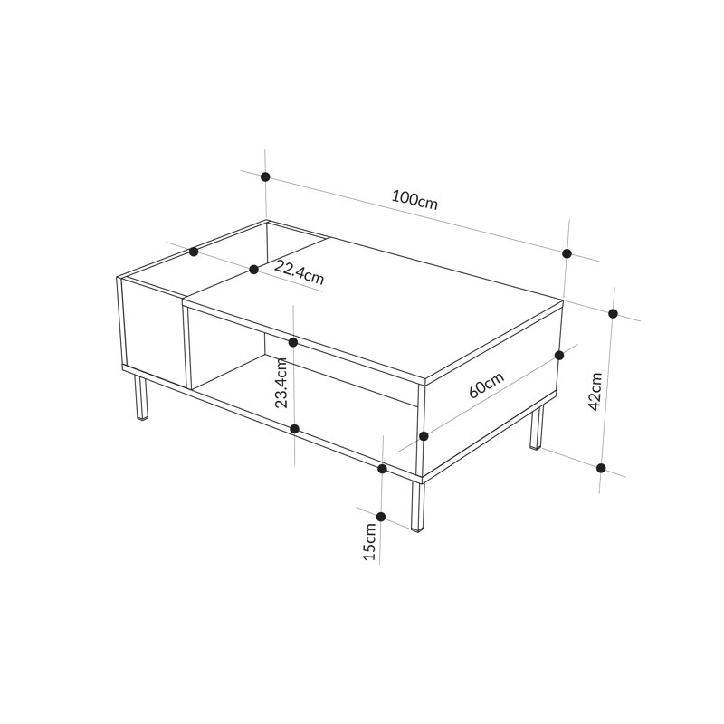 Coffee Table with Storage
