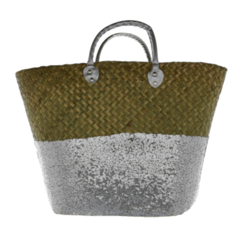 Wicker Laundry Basket with Handles