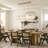 3-Light Modern Classic Fabric Linear Pendant Light-723575776