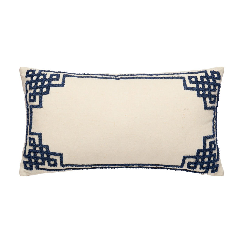 Coussin décoratif brodé