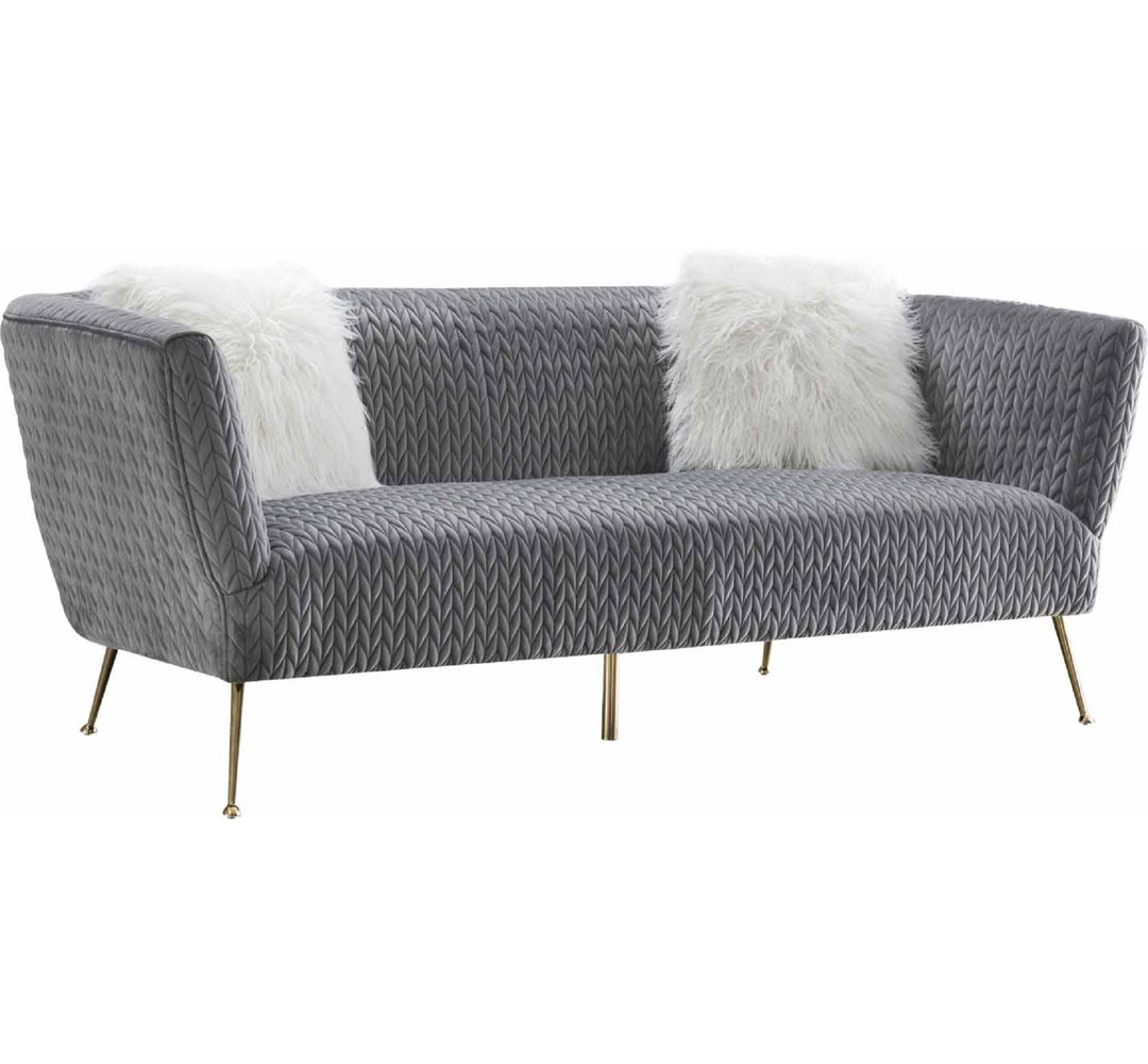 85'' Velvet Sofa Pasargad