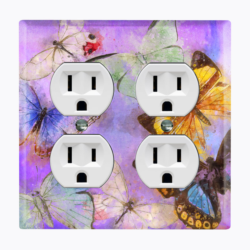 2 - Gang Duplex Outlet Standard Wall Plate