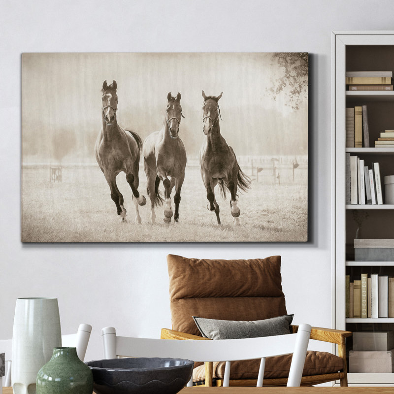 The Young Ones - Reproduction de photo sur toile tendue, H 36 po x l 24 po x P 1 po