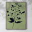 Earthly Botanical II, reproduction encadrée - bois massif 46982-970941290