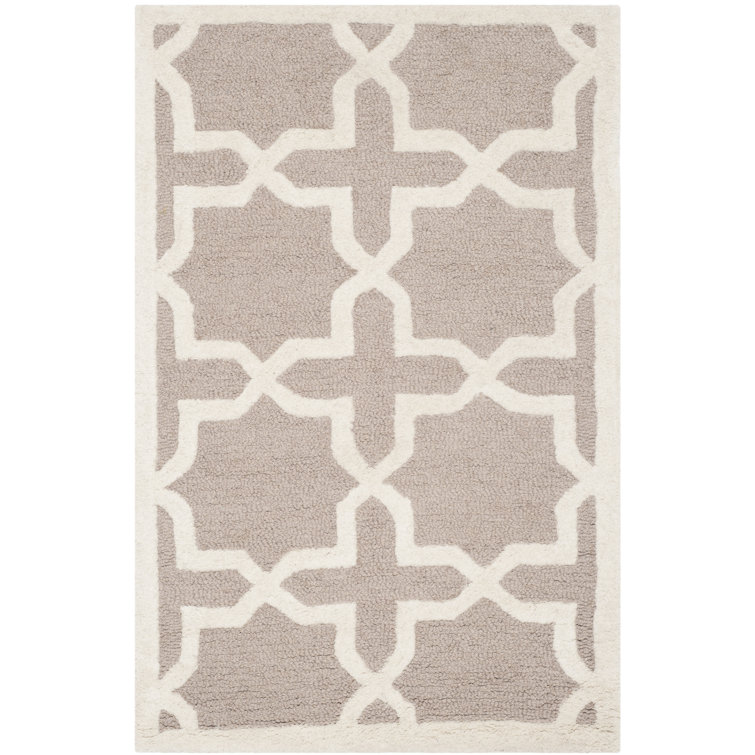 Igna Hand Tufted Wool Geometric Rug