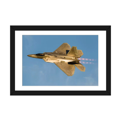 " An F-22A Raptor Of The US Air Force Turns At High Speed II " by Rob Edgcumbe