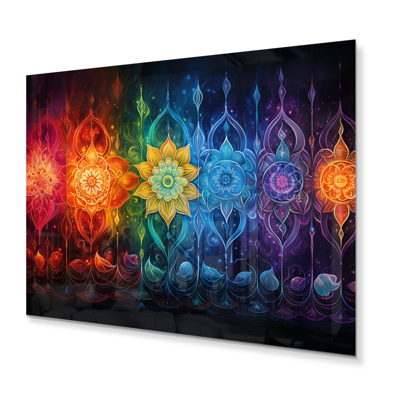 - Reproduction d'art mural en métal Hinduisim, H 12 po x l 20 po x P 1 po