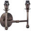 Acalia Solid Brass Armed Sconce