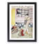 Window Opening Toward the Sea by Harunobu Suzuki - Picture Frame Painting Print-55612678-55612671