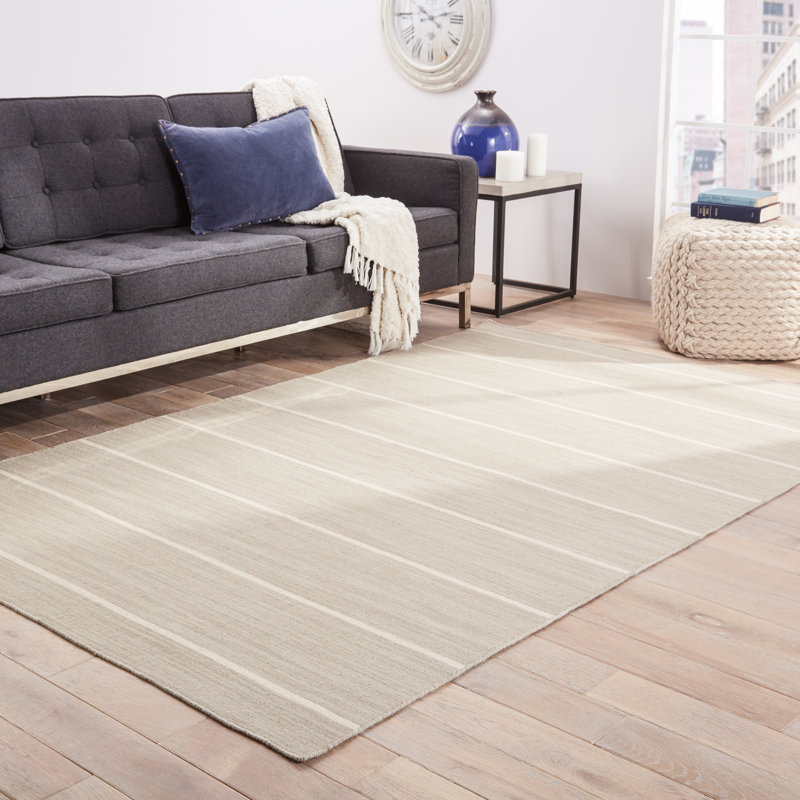 Creekmont Wool Striped Indoor Rug, Rectangle 4' x 6'